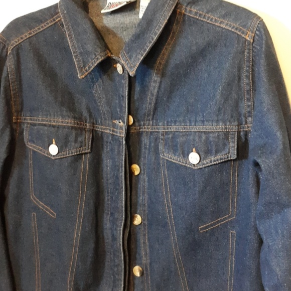 Bill Blass Denim Jacket, size M - Picture 4 of 4